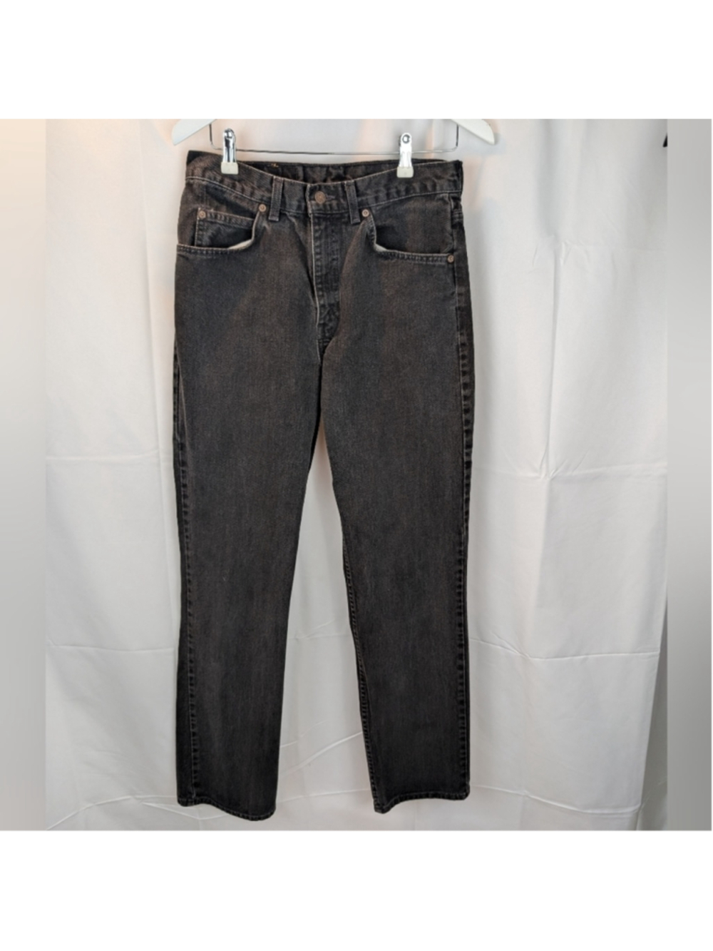 Levi's vintage orange tab made in Canada black jeans size 32 in VGUC